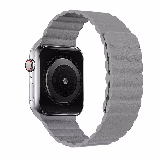 Cinturini magnetici in pelle da 38 mm 40 mm per Apple Watch serie 2 3 4 5, cinturini in pelle 42 mm 44 mm per Apple Watch serie 6